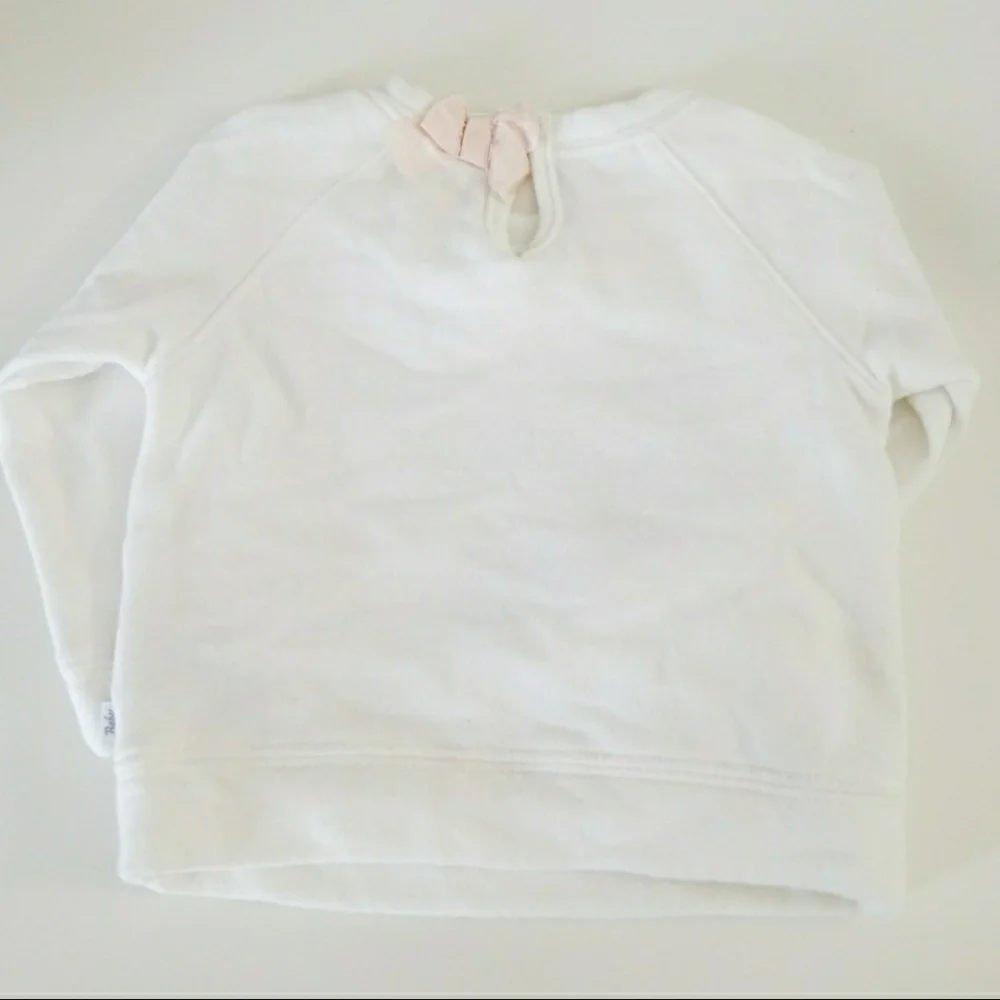 Oshkosh B'gosh Sweatshirt 12m Gold Glitter Heart